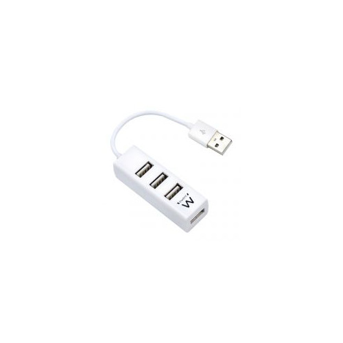 HUB USB EWENT EW1122 4 PUERTOS BLANCO