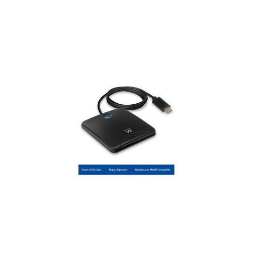 LECTOR TARJETAS INTELIGENTE EWENT DNI USB TIPO-C  EW1055