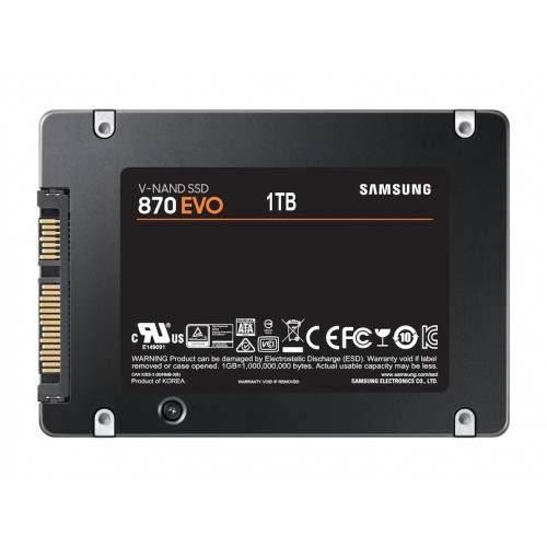 DISCO DURO SSD 1.0 TB. SAMSUNG 870 EVO 2,5" SATA / MZ-77E1T0B/EU