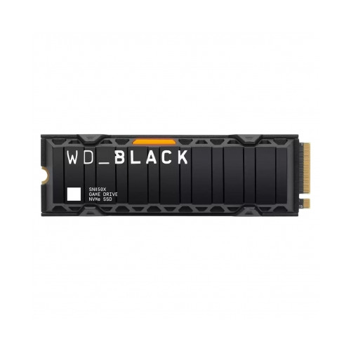 DISCO DURO SSD M.2 WD 1.0 TB BLACK SN850X NVMe 4.0 CON DISIPADOR DE CALOR / COMPATIBLLE CON PLAY5 /WDS100T2XHE