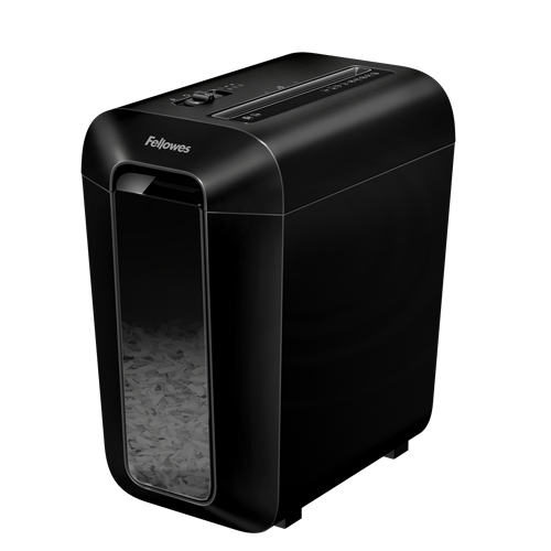 DESTRUCTORA FELLOWES LX65 / MAX. 10 HOJAS / CORTE 4X40 mm / NIVEL DE SEGURIDAD P-4 / 22 L / P/N: 4400701