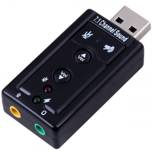 TARJETA SONIDO EXTERNA USB 7.1 EWENT EW3762