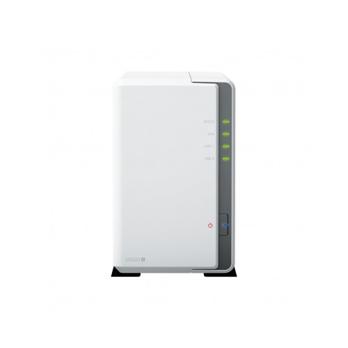 CAJA SYNOLOGY DISK STATION DS223j NAS / 2 BAY / (SIN DISCO DURO) / 2XUSB / 1 X ETHERNET / RTD1619B /