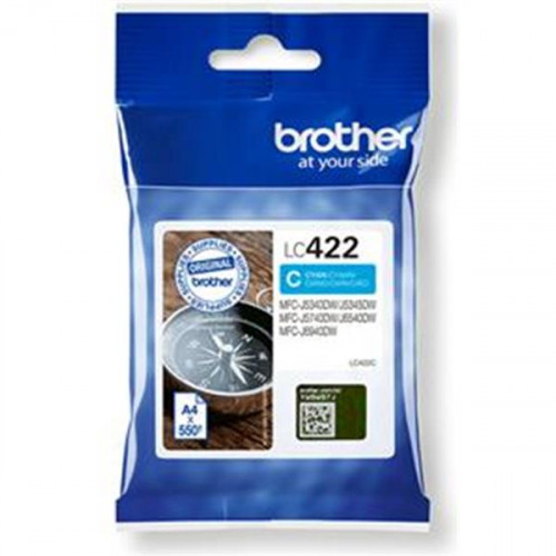 TINTA BROTHER CYAN / MFC-J5340DW / MFCJ5740DW / MFCJ6540DW / MFCJ6940DW / (550 PAG.) (LC422C)