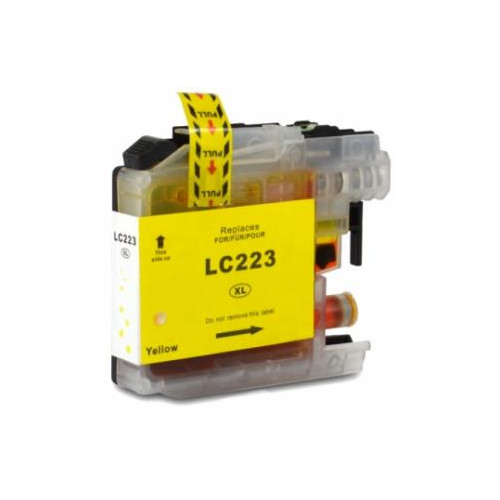 TINTA GENERICA BROTHER AMARILLA DCP-J4120DW / MFC-J4420DW / MFC-J4620DW / MFC-J5320DW / MFC-J5620DW / MFC-J5720DW / (LC223Y-CP)