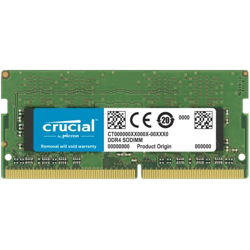 MEMORIA PORTATIL CRUCIAL 32 GB DDR4 3200 MHZ SODIMM / CT32G4SFD832A