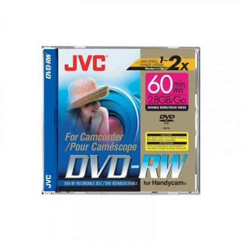 JVC DVD-RW 60 Min Regrabable para...