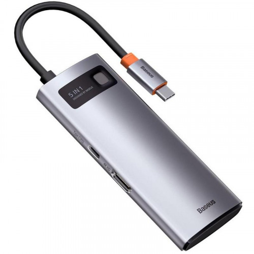 Baseus Hub USB-C 5-En-1 CAHUB-CX0G