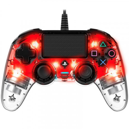 Nacon Compact Controller Rojo PS4
