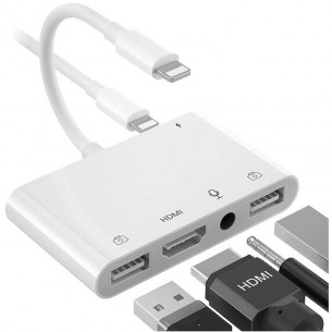Adaptador Lightning a HDMI,...