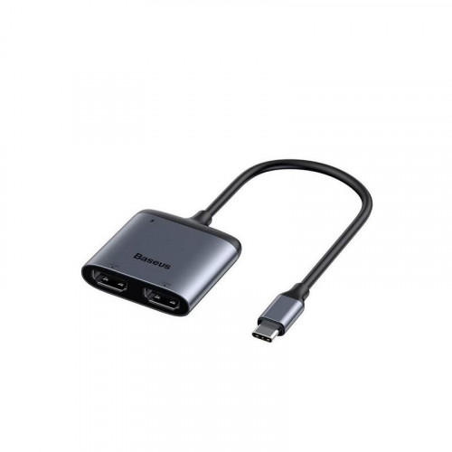 Baseus CAHUB-10G Adaptador USB-C a 2x...