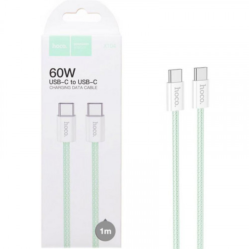 Hoco X104 Cable USB-C a USB-C 60W 1M...