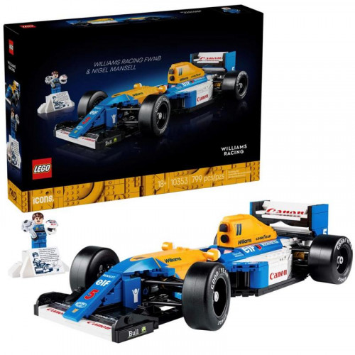 Lego Icons Williams Racing Fw14b &...