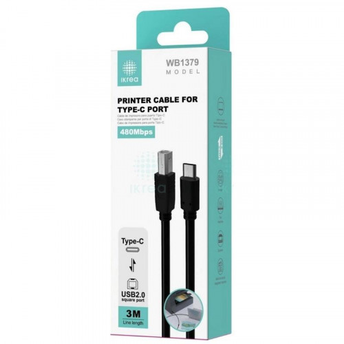 Ikrea WB1379 Cable de Impresora...