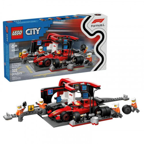 Lego City Parada en Boxes de F1 y...
