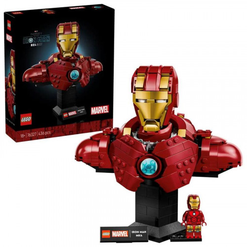 LEGO Marvel Busto de Iron Man MK4...