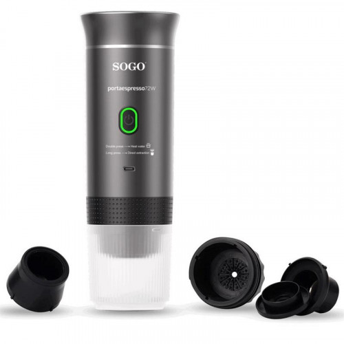 Sogo Cafetera Portátil Recargable 1...