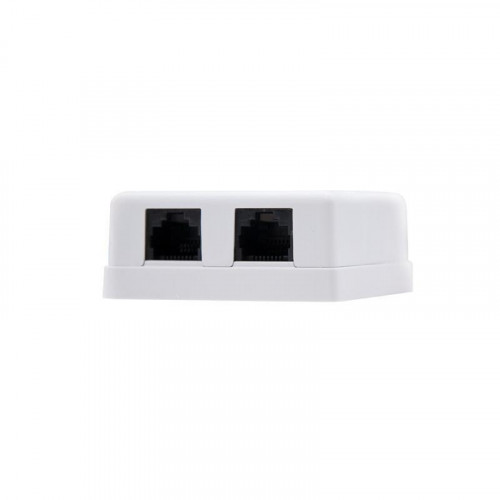Nanocable Roseta de Pared 2xRJ45...