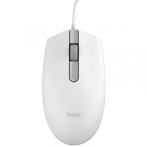 Trust TM-101W Eco Ratón USB Blanco