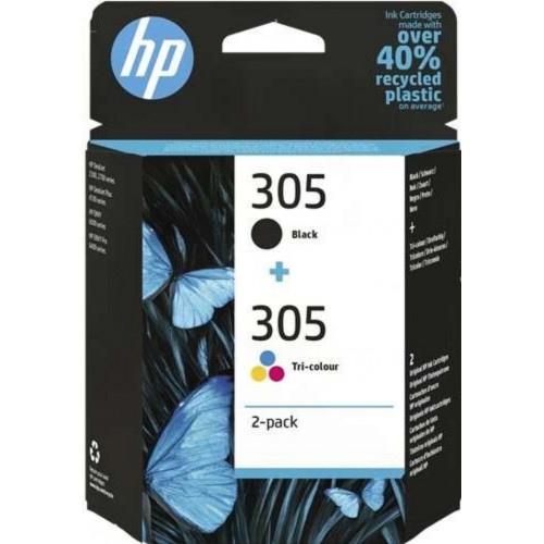 HP 305 Multipack Original Negro +...