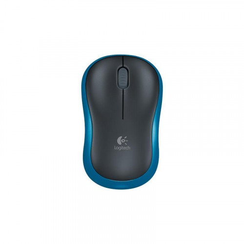 Logitech M185 Ratón Inalámbrico Azul