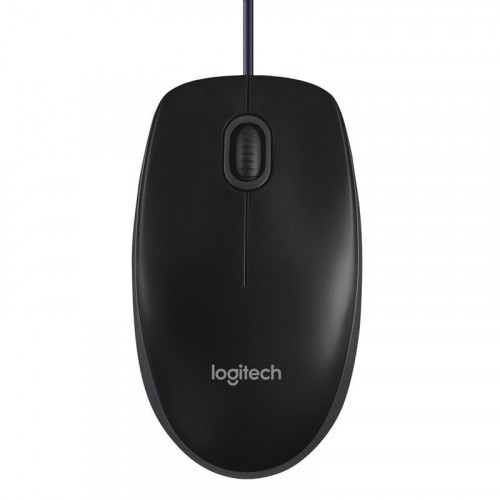 Logitech B100 Ratón USB Negro