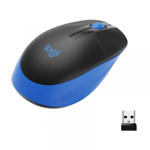 Logitech M190 Ratón Inalámbrico Azul