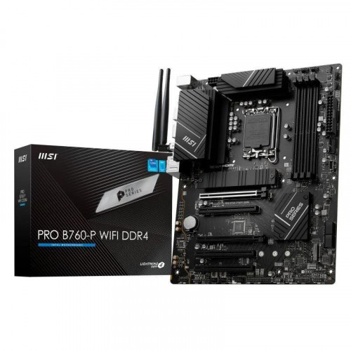 Msi Pro B760-P Wifi Ddr4 Placa Base Atx