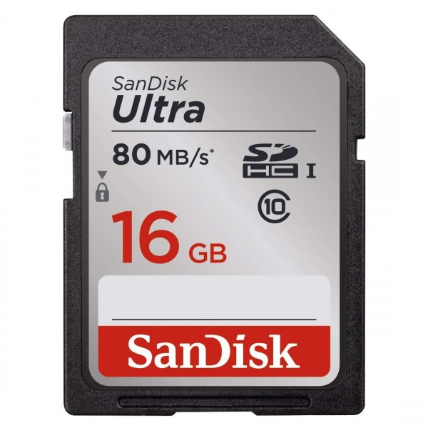SanDisk SDSDUNC-016G Ultra Tarjeta SDHC 16GB 170Mb/s C10