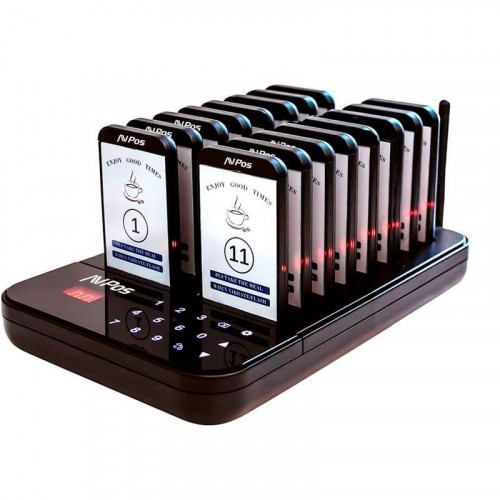 Avisador de Clientes AVPOS T16 con...