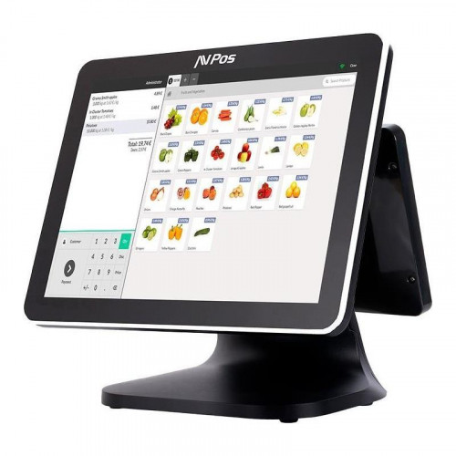 Avpos K5000 Tpv Táctil 15'' Aluminio...