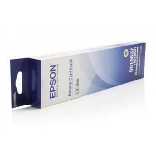 Cinta Epson S015637 Para LX-350 Negro