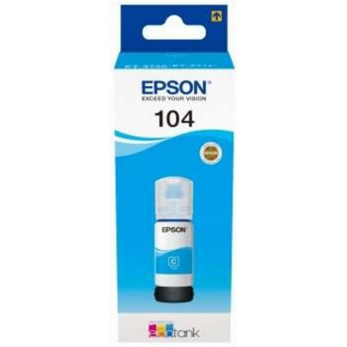 Epson 104 Botella de Tinta Cian Ecotank