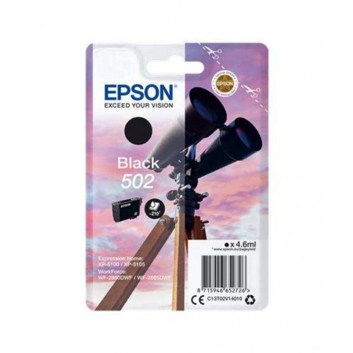 Epson 502 T02V1 Cartucho de Tinta Negro