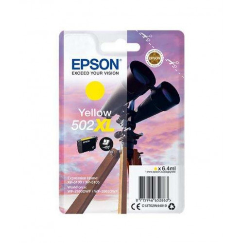 Epson 502XL Amarillo T02W4 Cartucho...