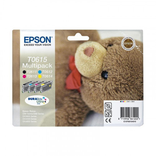 Epson T0615 Multipack 4 Colores Original