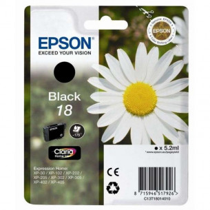 Epson T1801 Negro Cartucho...