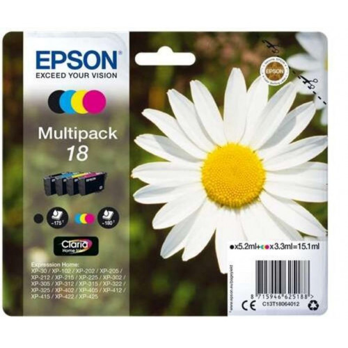 Epson 18 Multipack T1806 (4 Colores)