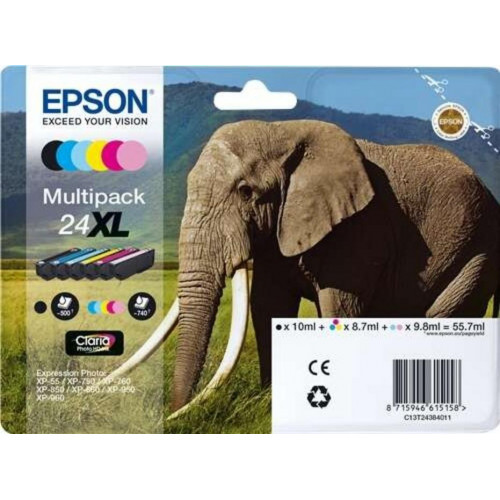 Epson 24XL Multipack 6 Colores Claria...