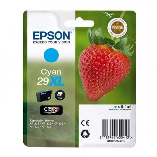 Epson 29XL C13T29924012 Cian Cartucho...