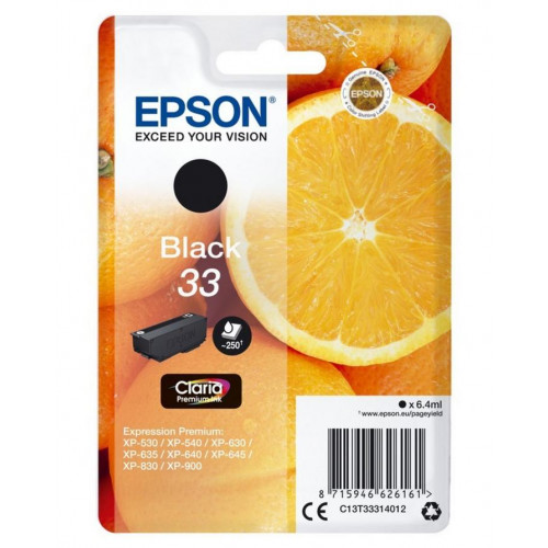 Epson T3331 Tinta Negra Radiofrecuencia