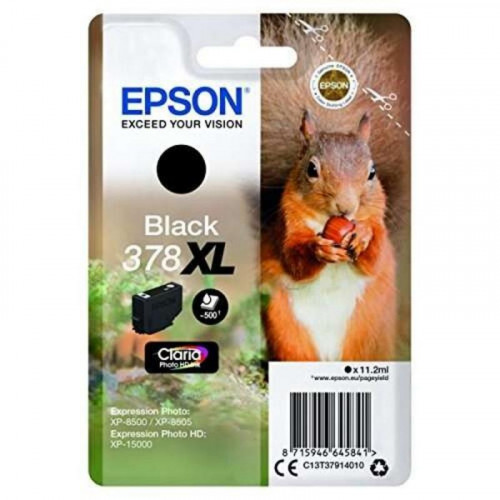 Epson 378XL T3791 Negro Claria Photo HD