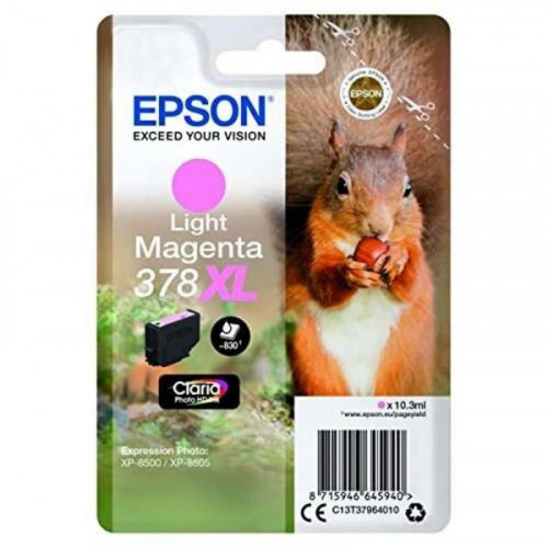 Epson 378XL T3796 Light Magenta...