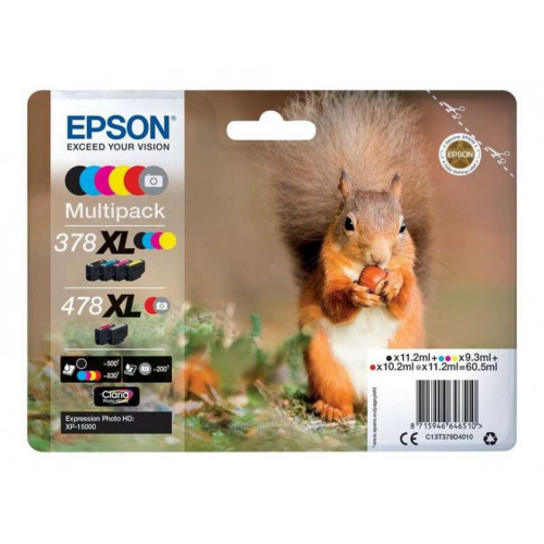 Epson 478XL Multipack T379D Claria...
