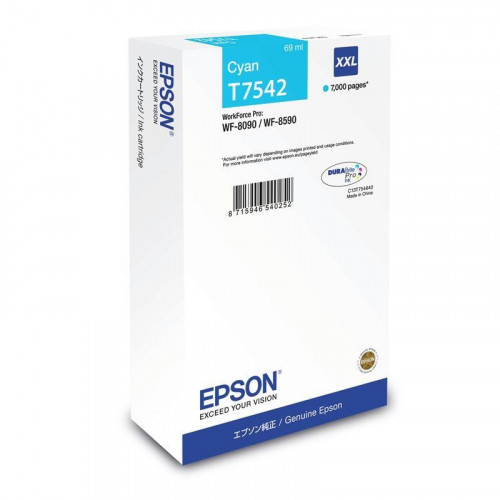 Epson T7542 Cian XXL Cartucho de Tinta