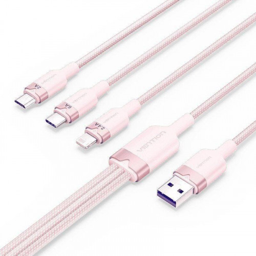 Vention Cable USB 2.0 3 en 1 (USB-A a...