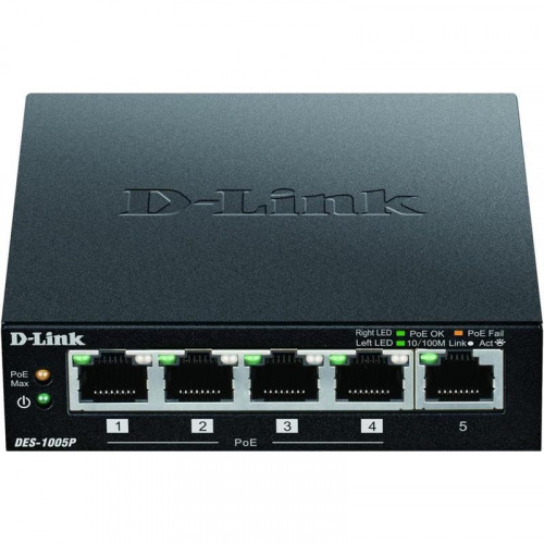 D-Link DGS-1005P/E Switch Gigabit PoE...