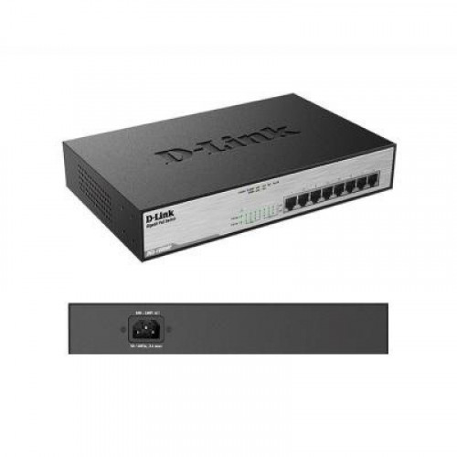D-Link DGS-1008MP/E Switch Gigabit...