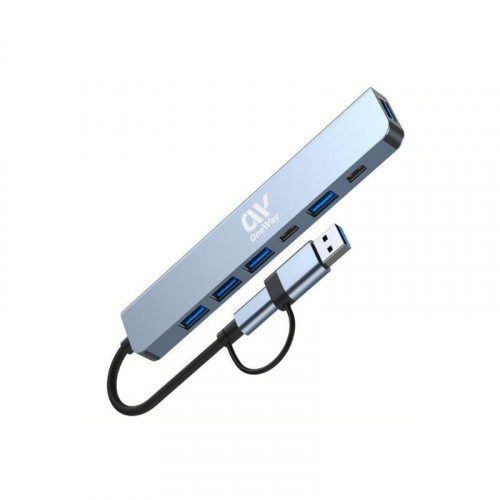 Oneway Dock Hub 7 En 1 Usb-C/Usb 3.0...