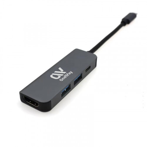 Oneway Dock Hub Usb-C 4 En 1 Hdmi 4k...